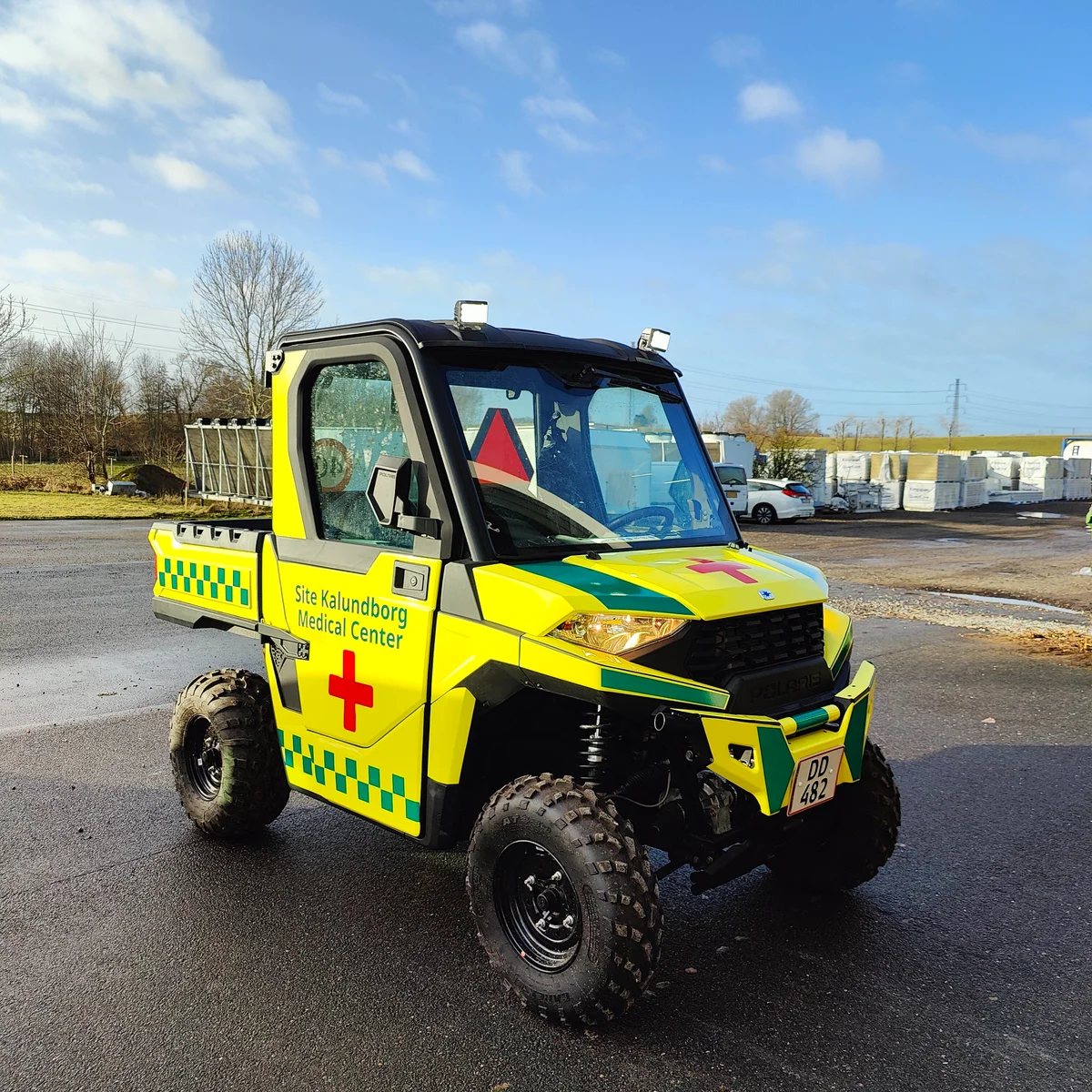 Ambulance-UTV foliering